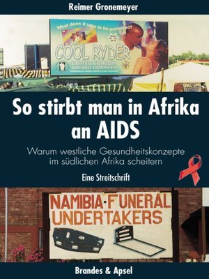cover image of So stirbt man in Afrika an Aids
